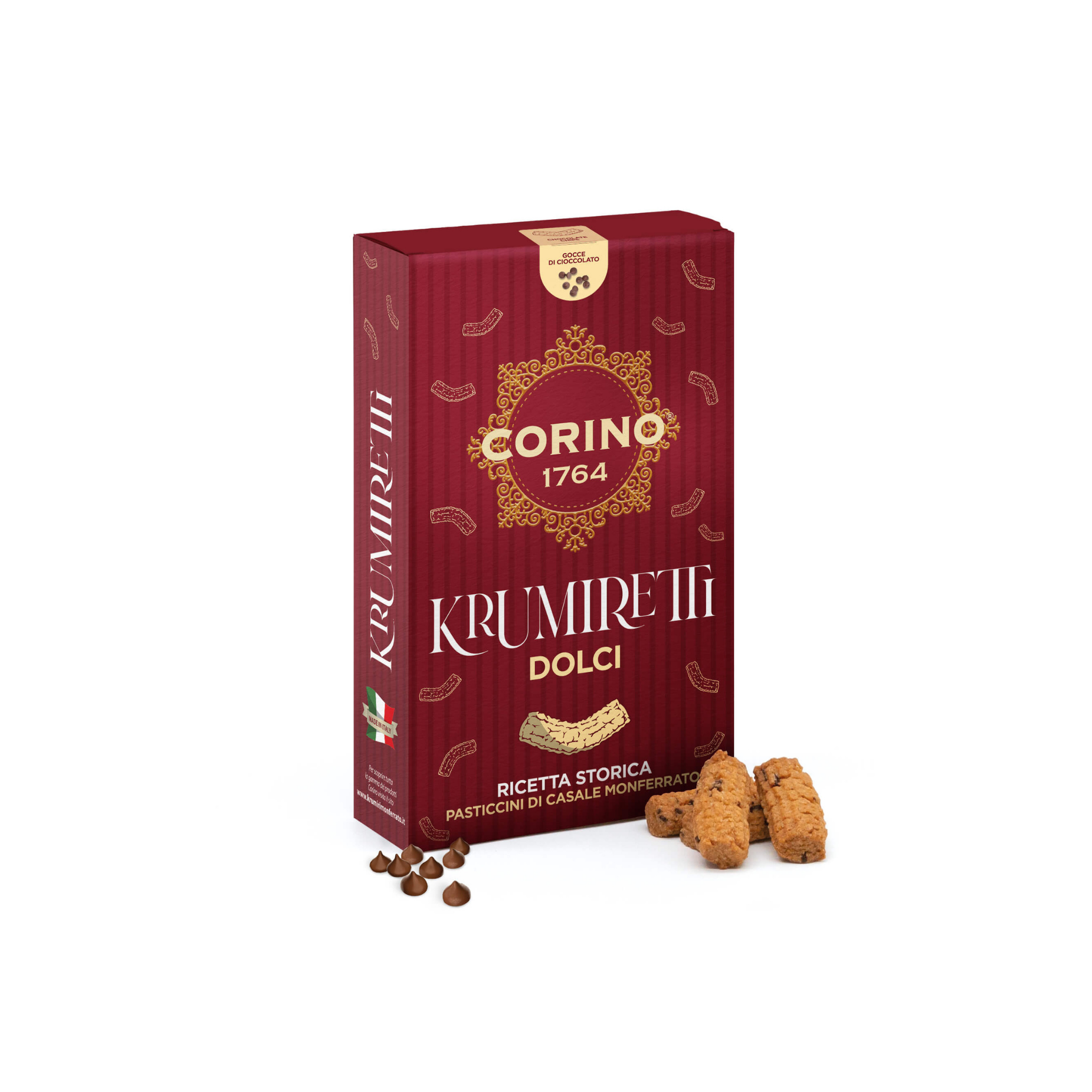 Krumiretti gocce di cioccolato gr.200