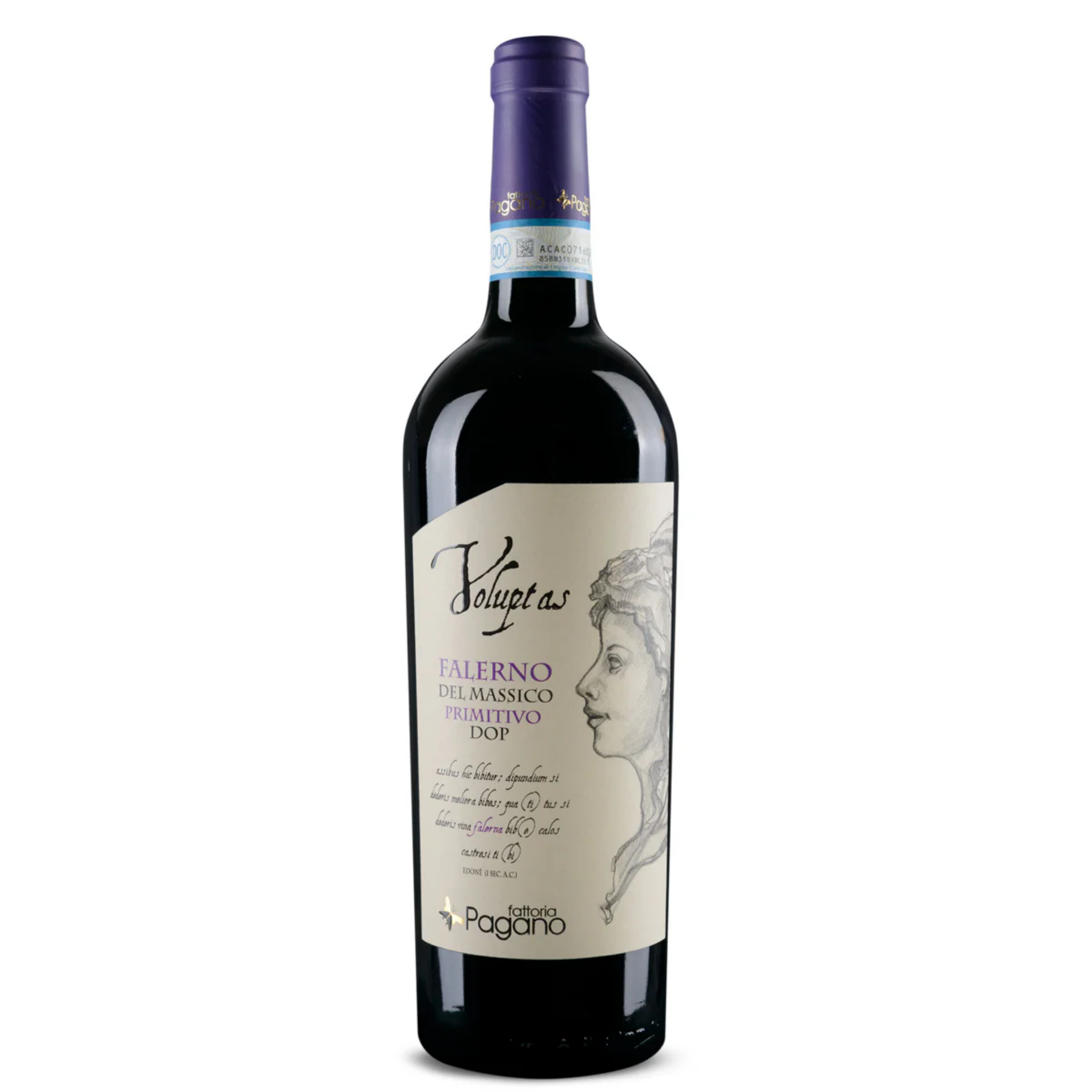 Fattoria Pagano Voluptas Falerno del Massico Primitivo DOP 2023 75 cl