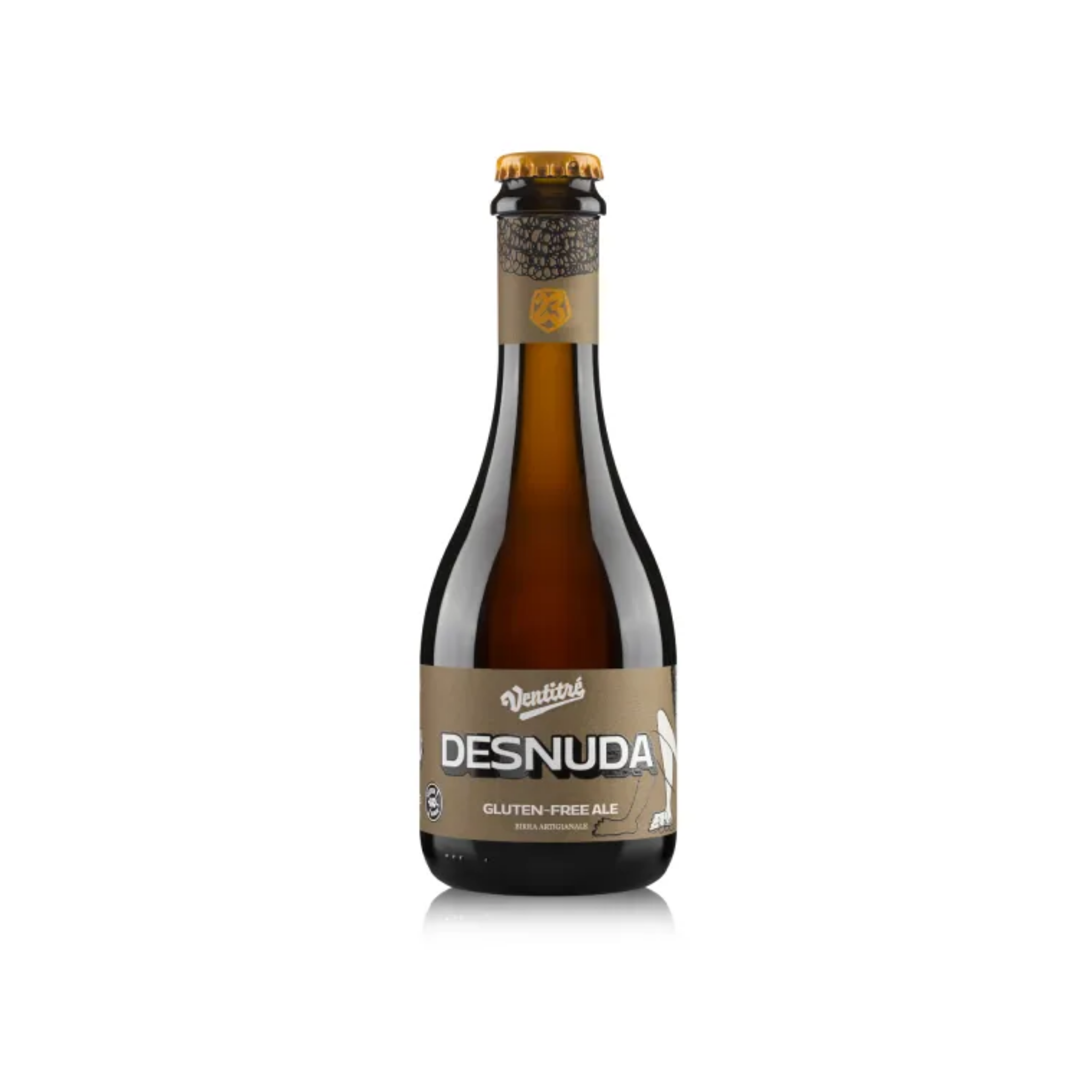 Birrificio Ventitré Desnuda Gluten-Free Ale 33 cl