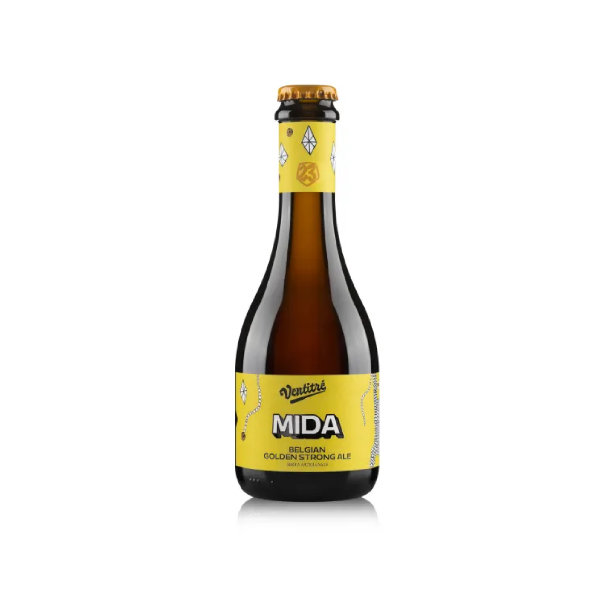 Birrificio Ventitré Mida Belgian Golden Strong Ale 33cl