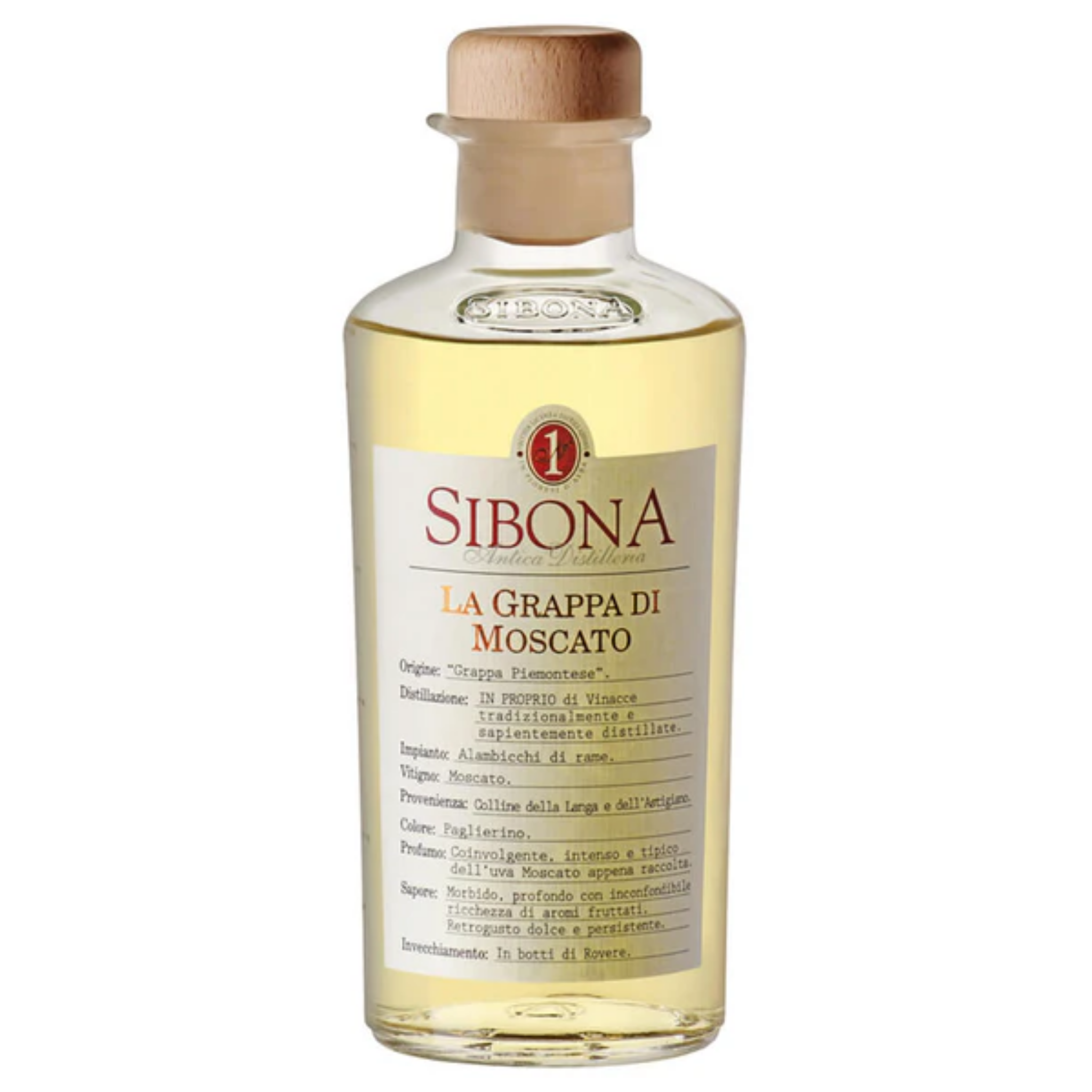 Sibona Grappa di Moscato 50cl