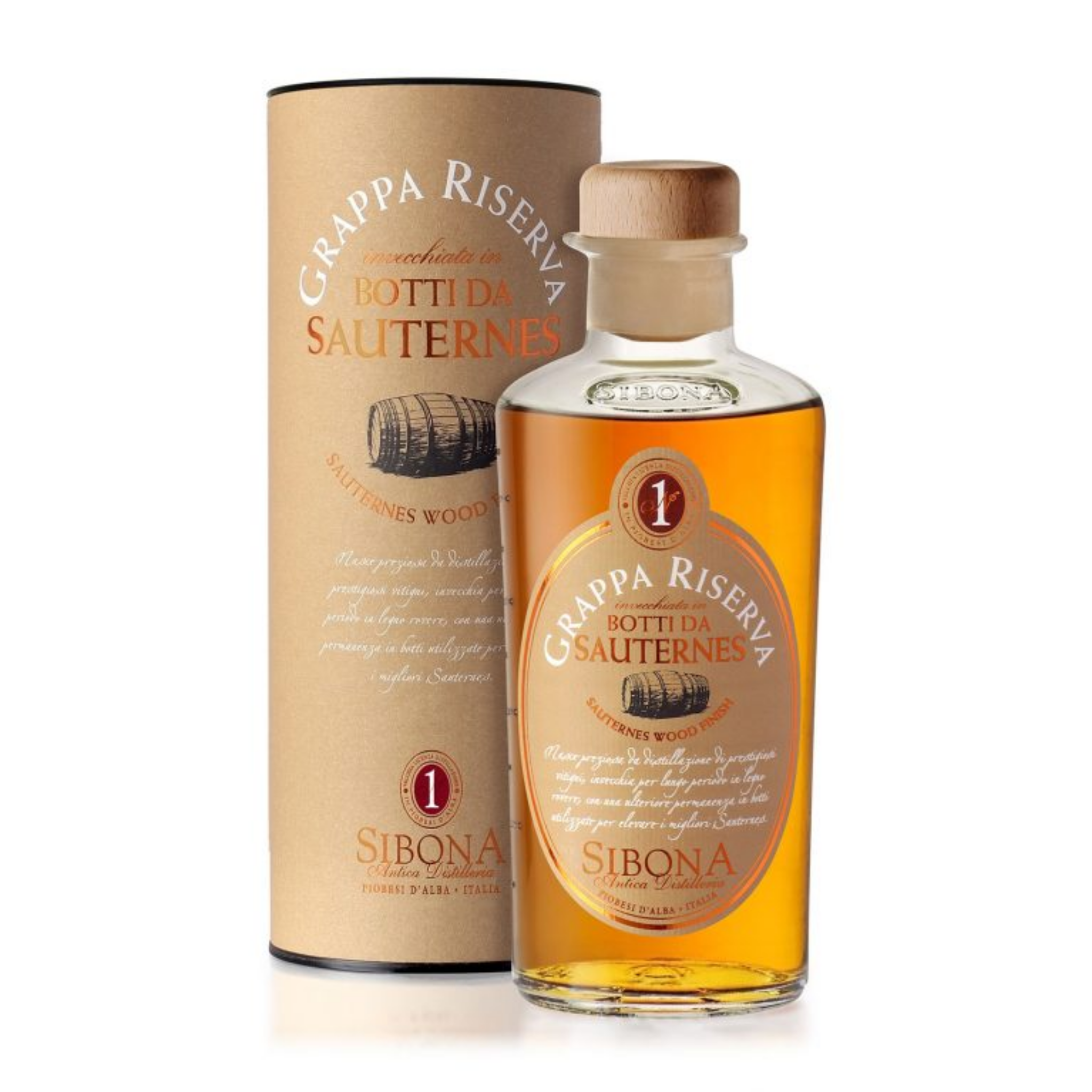 Sibona Grappa Riserva Botti da Sauternes 50cl