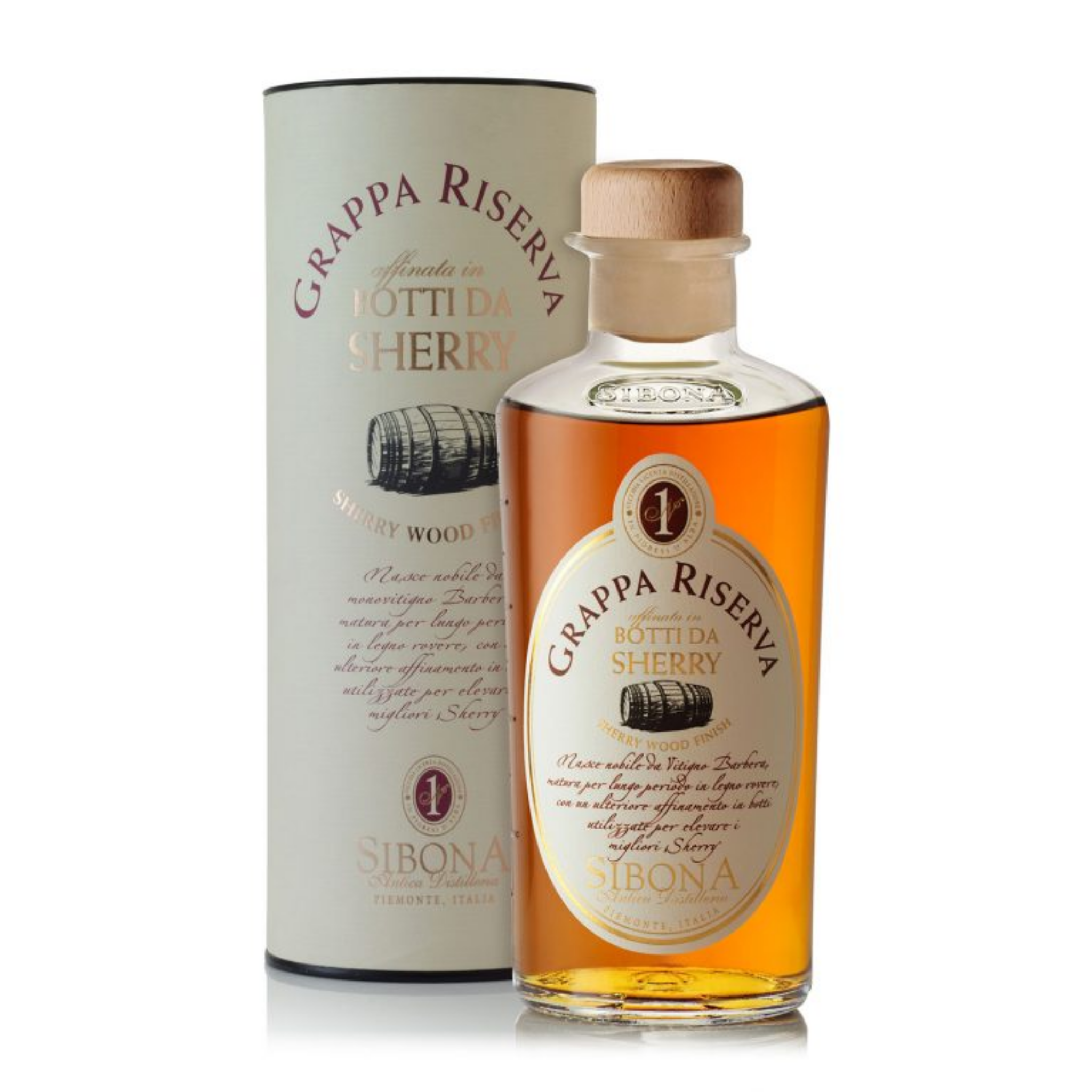 Sibona Grappa Riserva Botti da Sherry 50cl