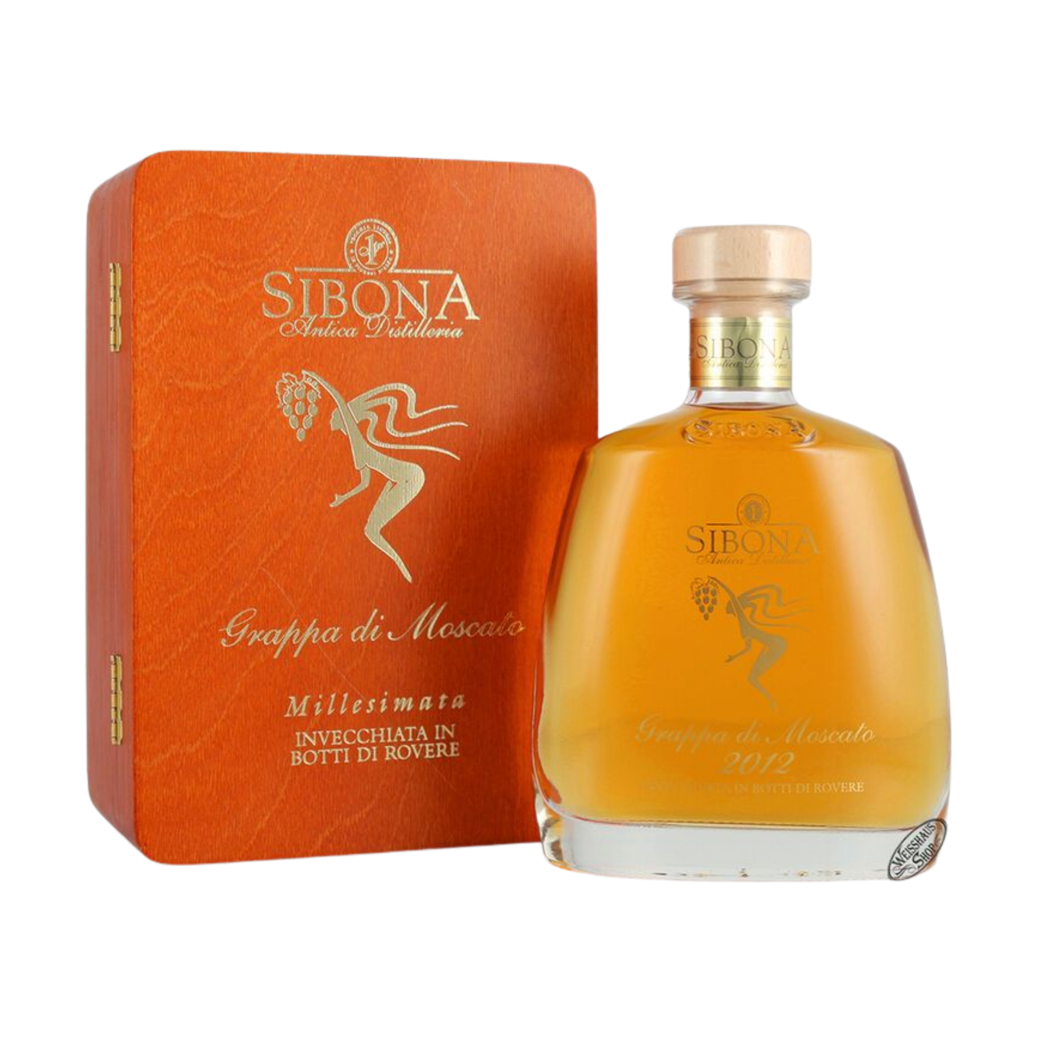 Sibona Grappa Riserva Speciale 2012 Moscato Invecchiata 70cl