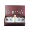 Sibona Grappa di Nebbiolo Confezione Degustazione Poker (4 bicchieri) 50cl