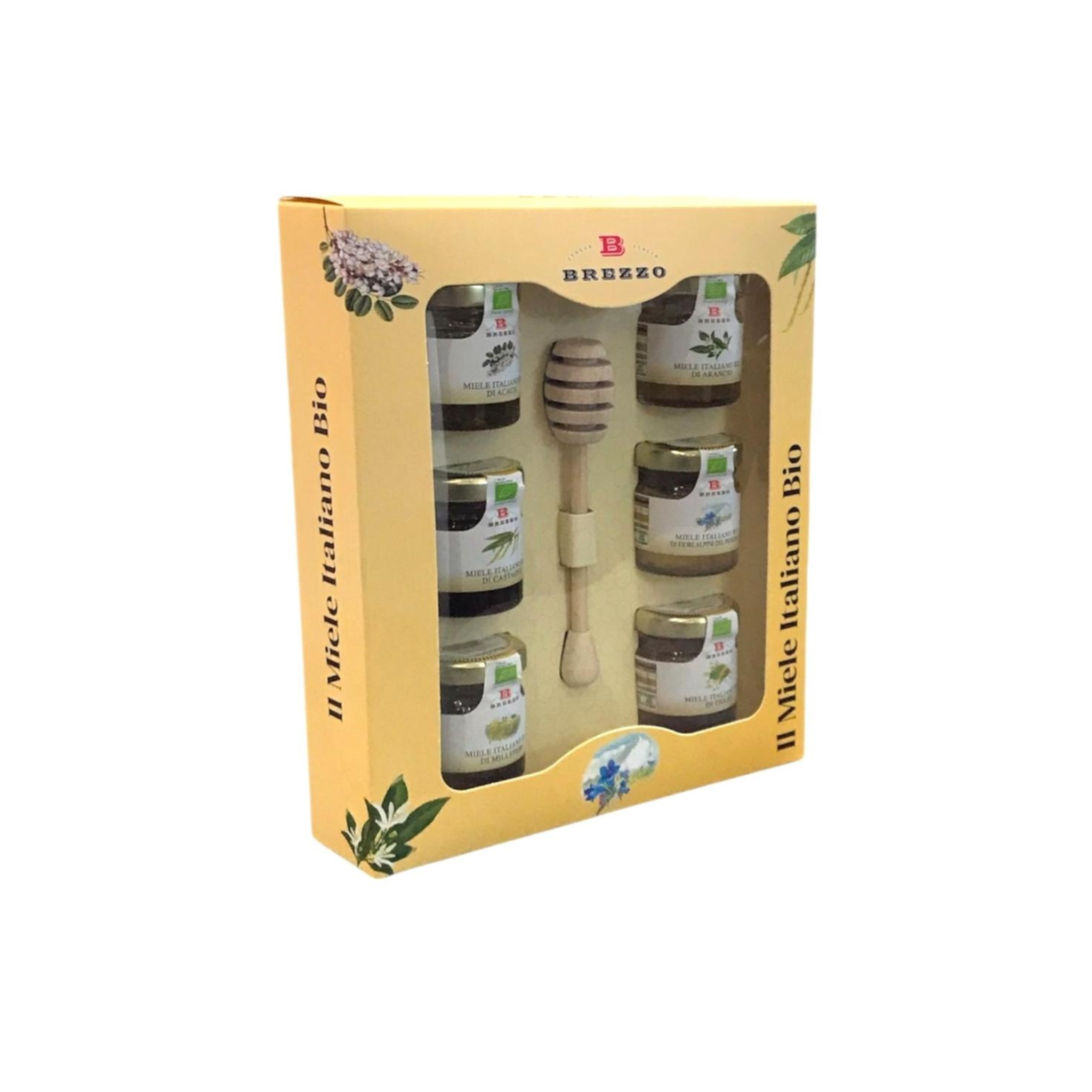 Apicoltura Brezzo Cofanetto 6 Mignon Miele Bio 210g