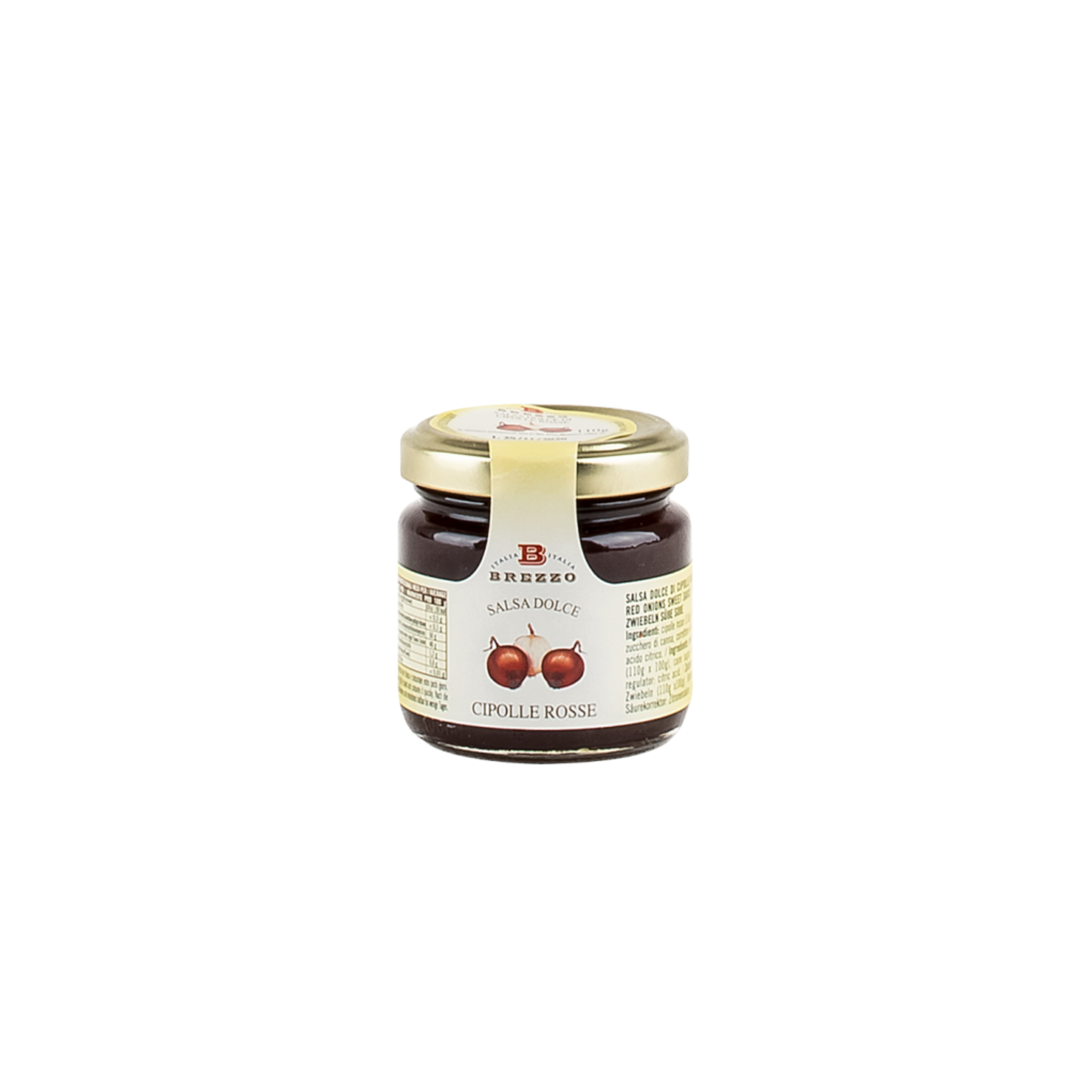 Apicoltura Brezzo Salsa Dolce di Cipolle Rosse 110g