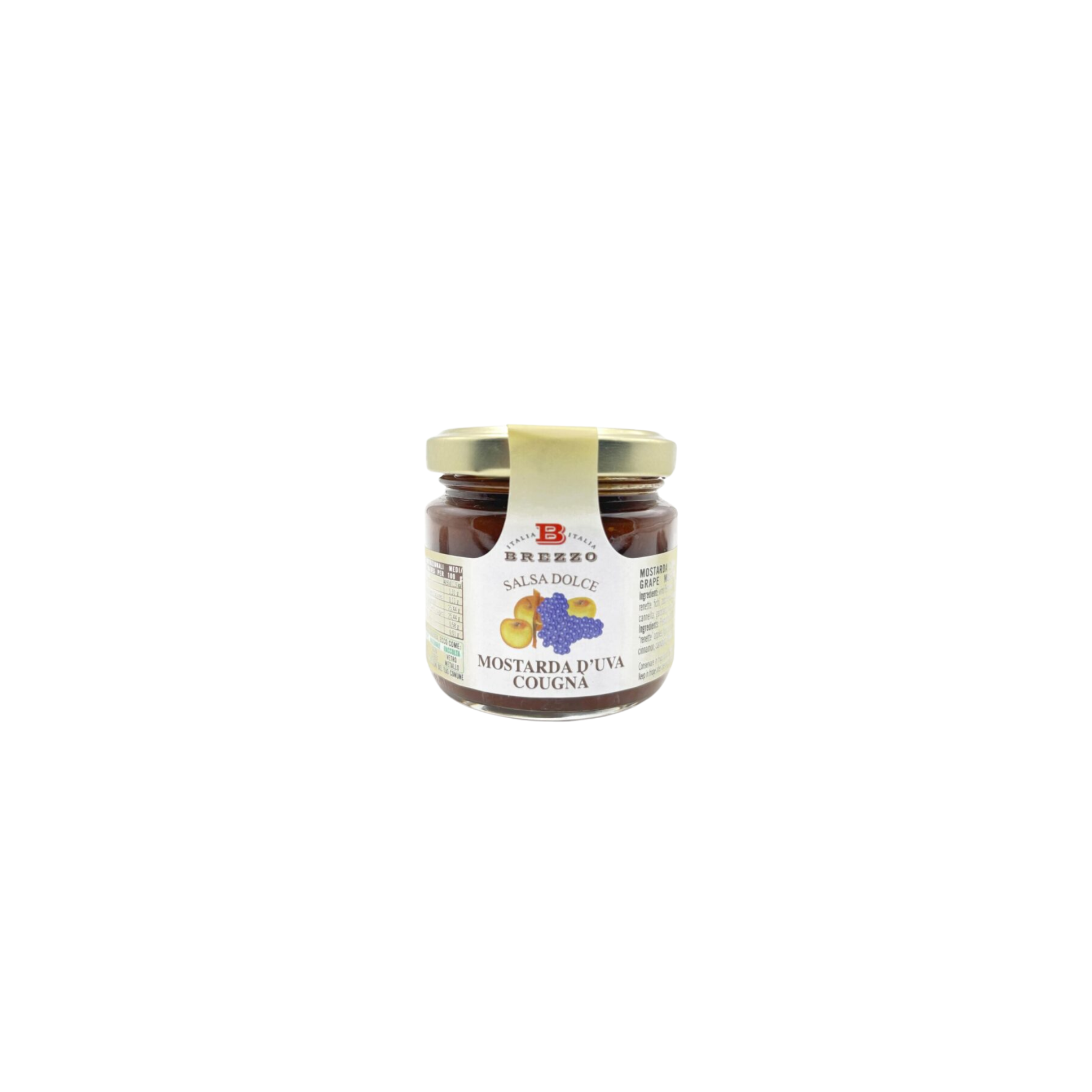 Apicoltura Brezzo Cougnà Mostarda d'Uva Piemontese 100g