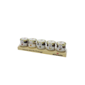 Apicoltura Brezzo Astuccio Legno 5 Salse per Formaggi 198g