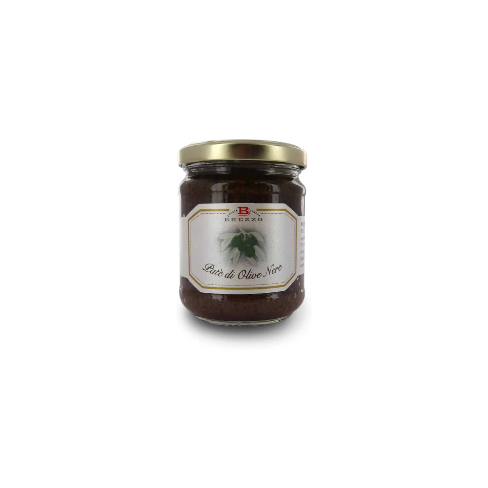 Apicoltura Brezzo Patè di Olive Nere 180g