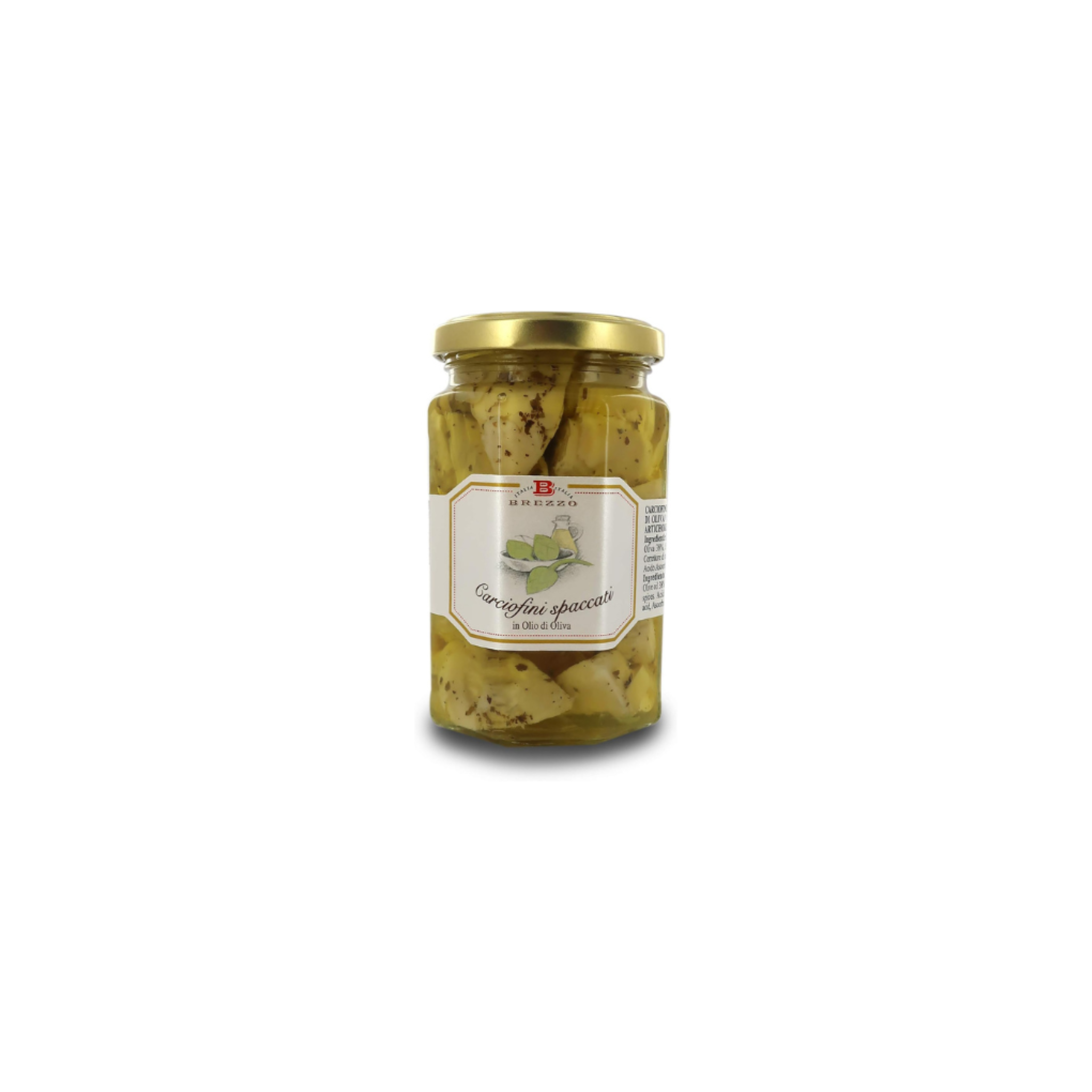 Apicoltura Brezzo Carciofini Spaccati in Olio di Oliva 280g