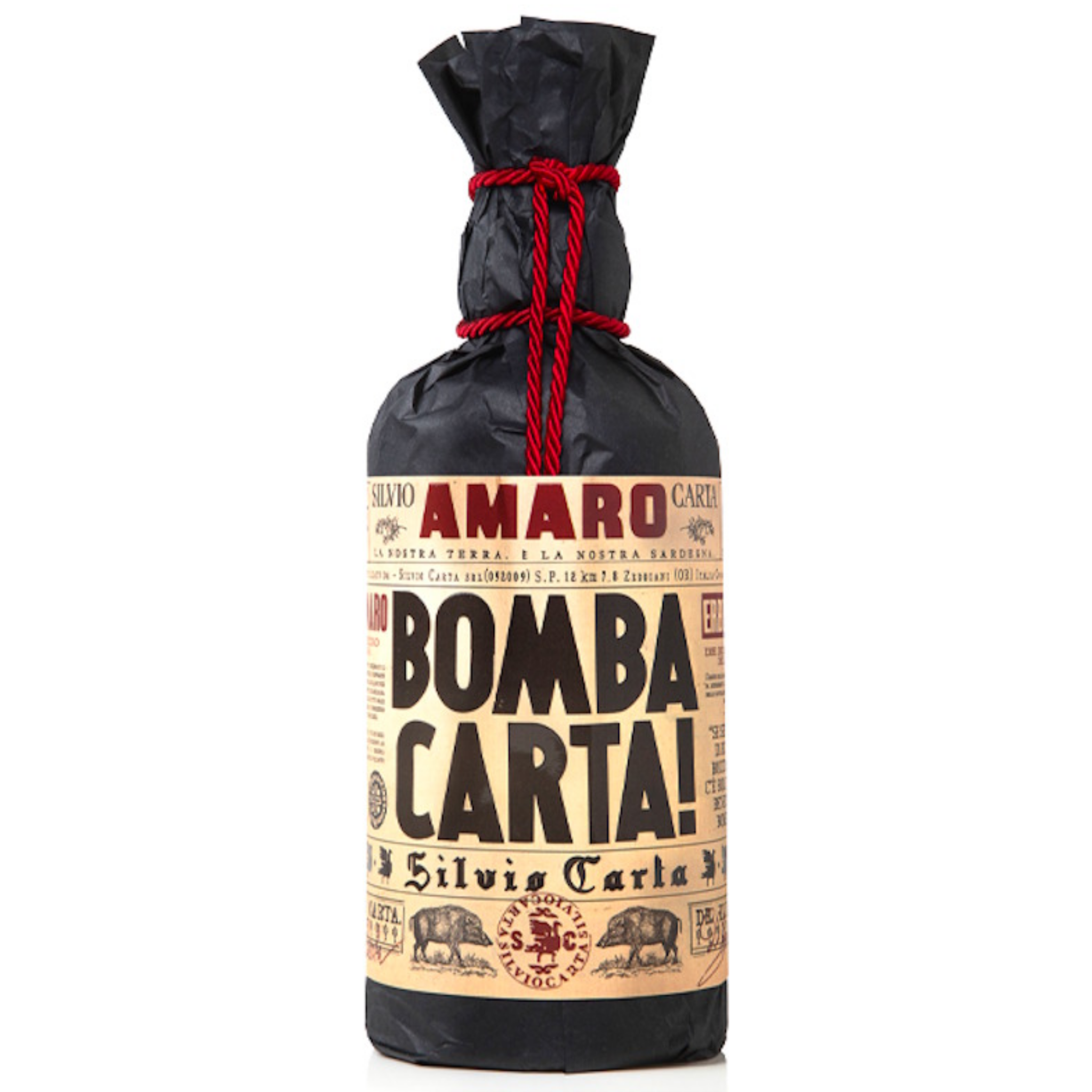 Silvio Carta Amaro Bomba Carta 70cl