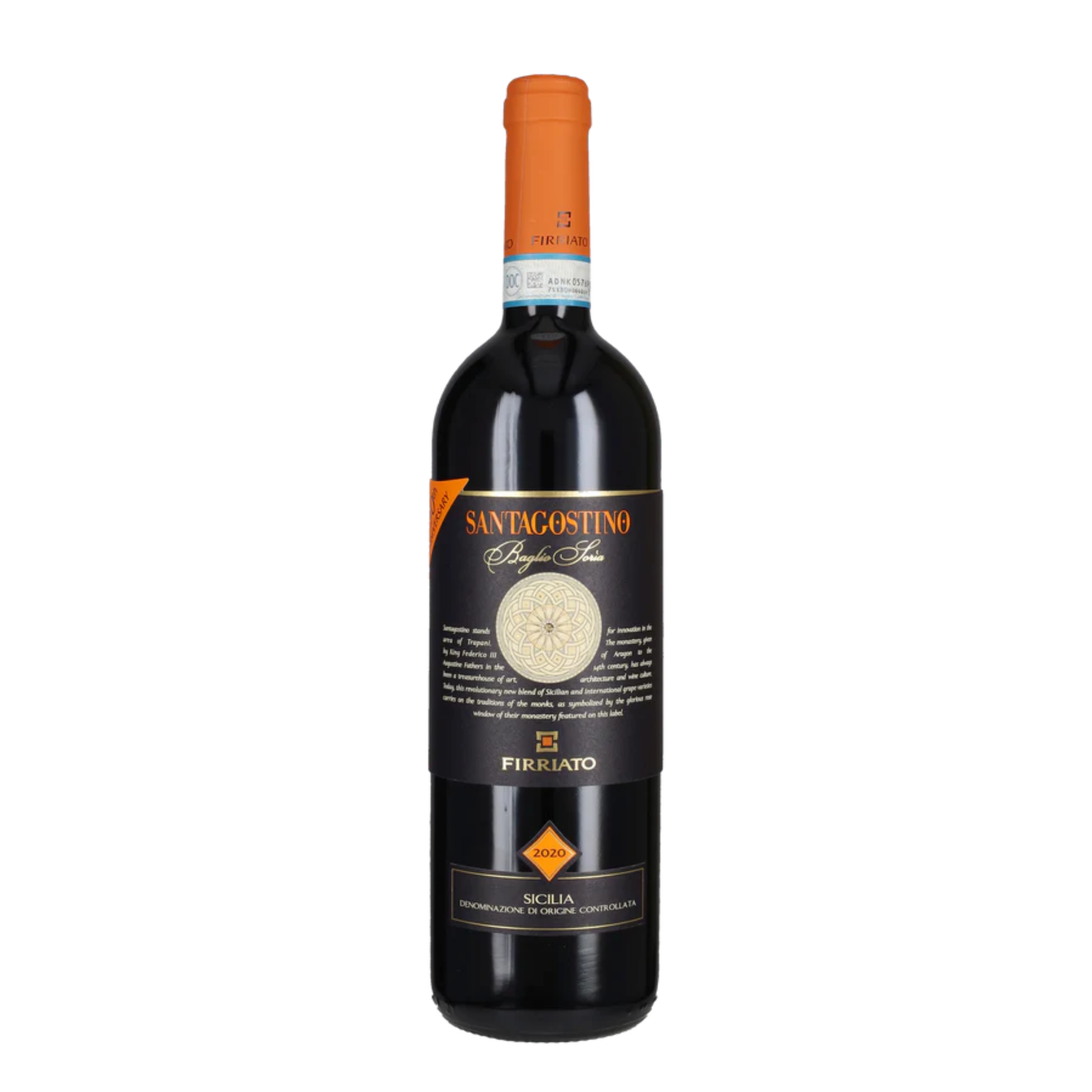 Firriato Baglio Soria Nero d'Avola Syrah Rosso DOC 2020 75 cl