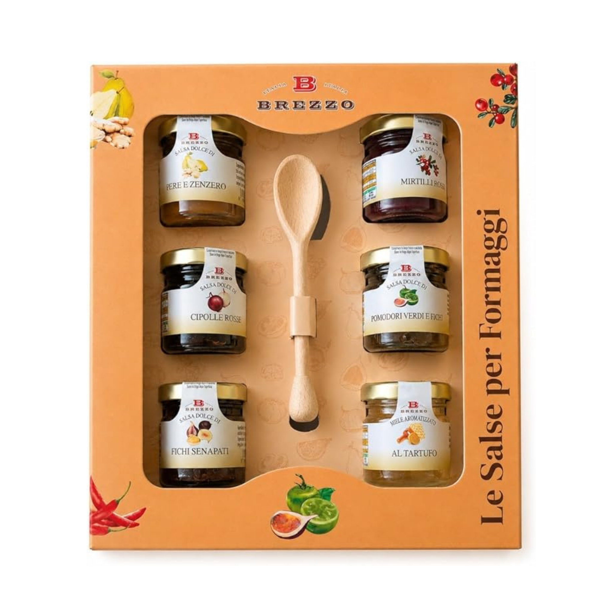 COFANETTO 6 MIGNON SALSE PER FORMAGGI