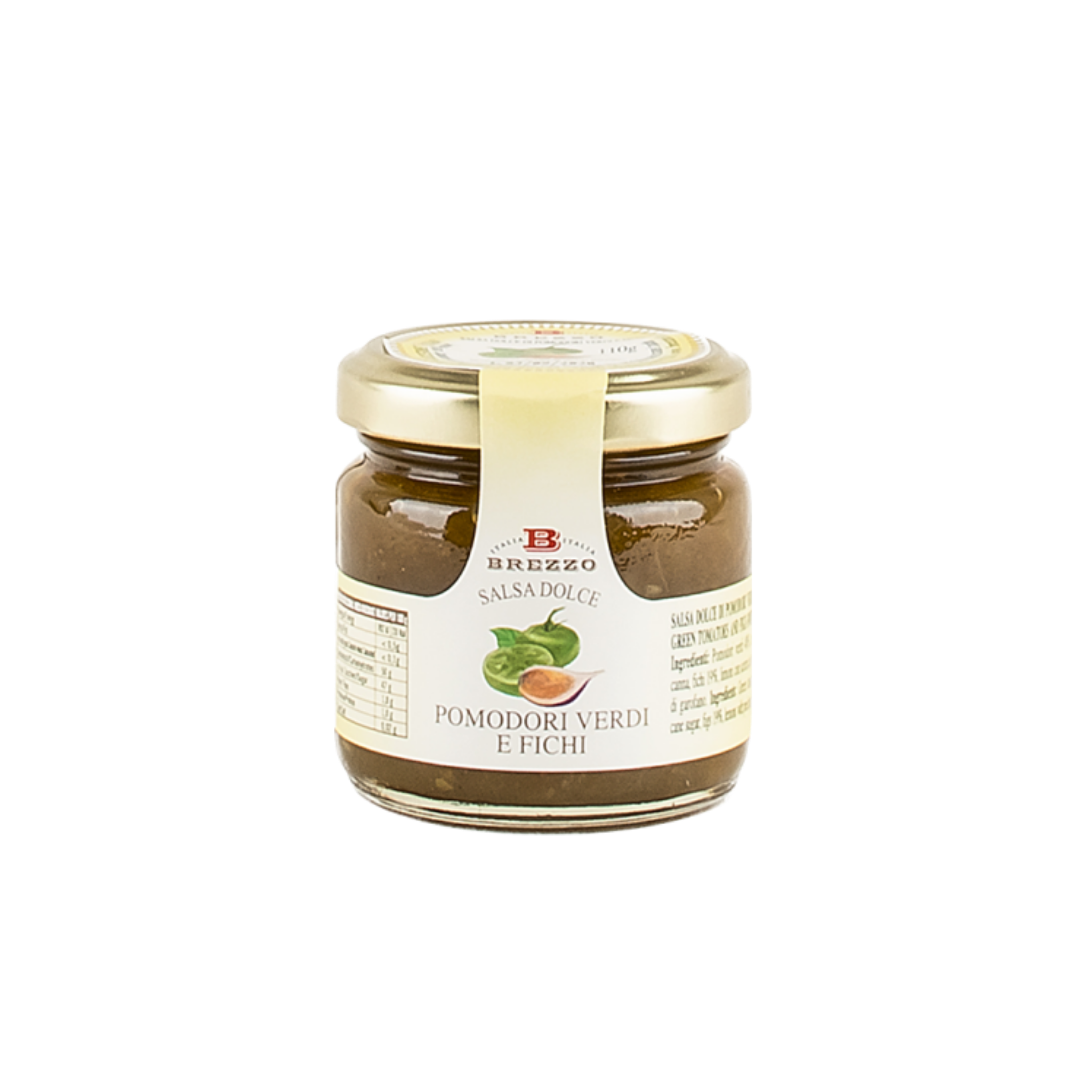 SALSA DOLCE DI POMODORI VERDI E FICHI 110G