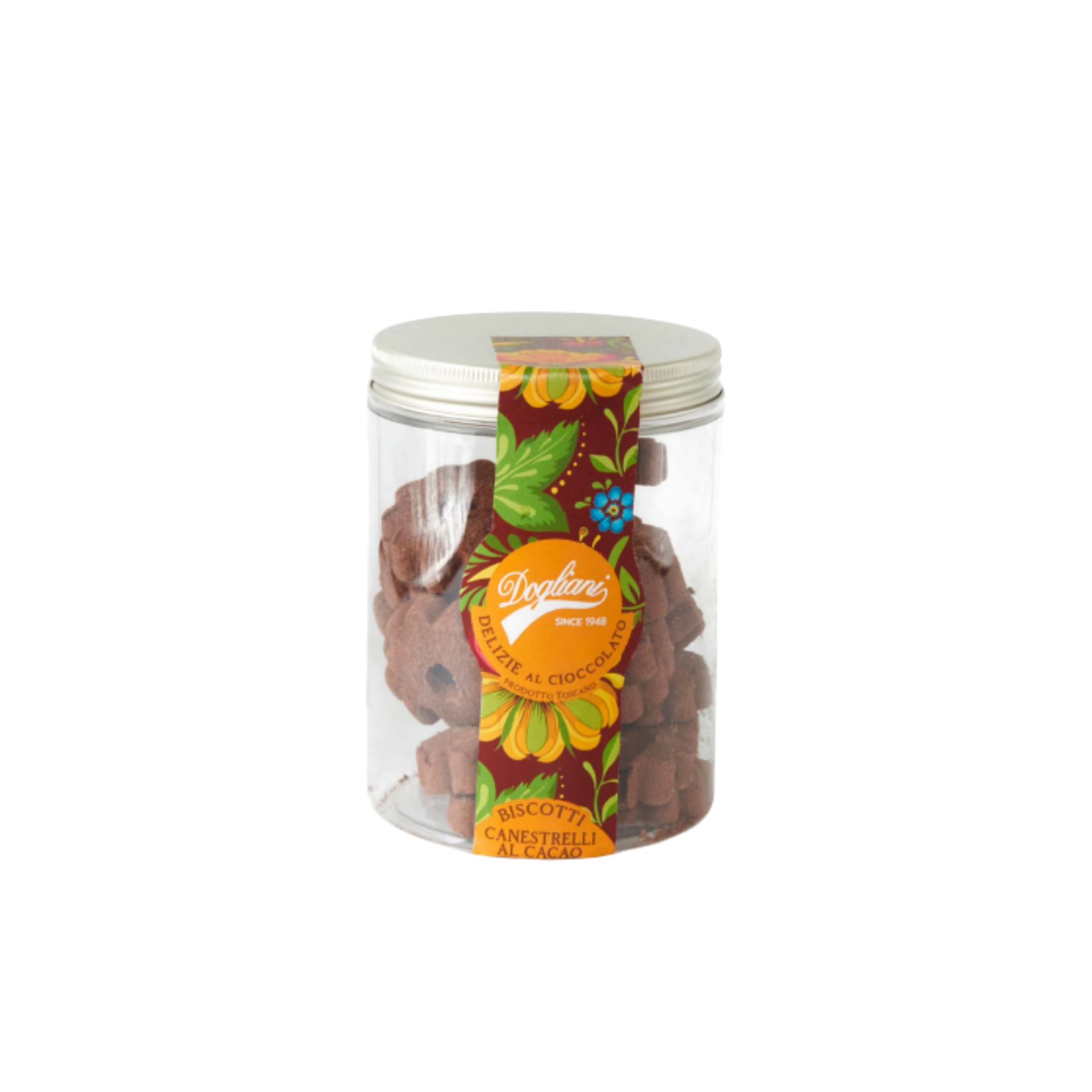 CANESTRELLI CACAO BARATTOLO 300G DELIZIE PER TE' AL CIOCCOLATO
