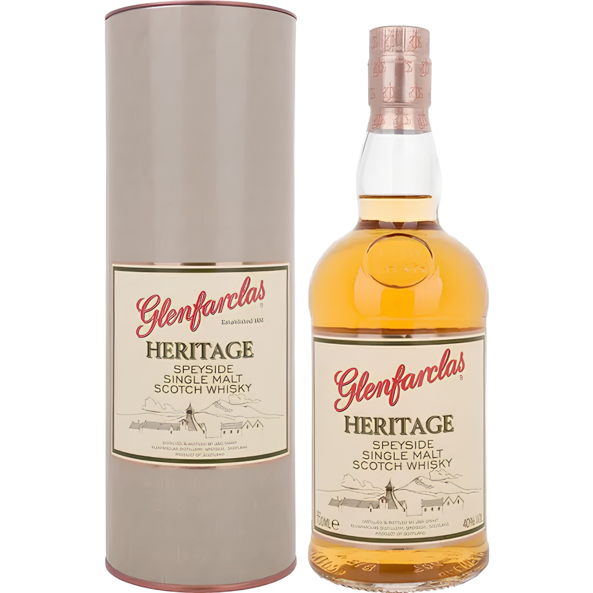GLENFARCLAS HERITAGE HIGHLAND SINGLE MALT SCOTCH WHISKY 0,70 LT ASTUCCIATO