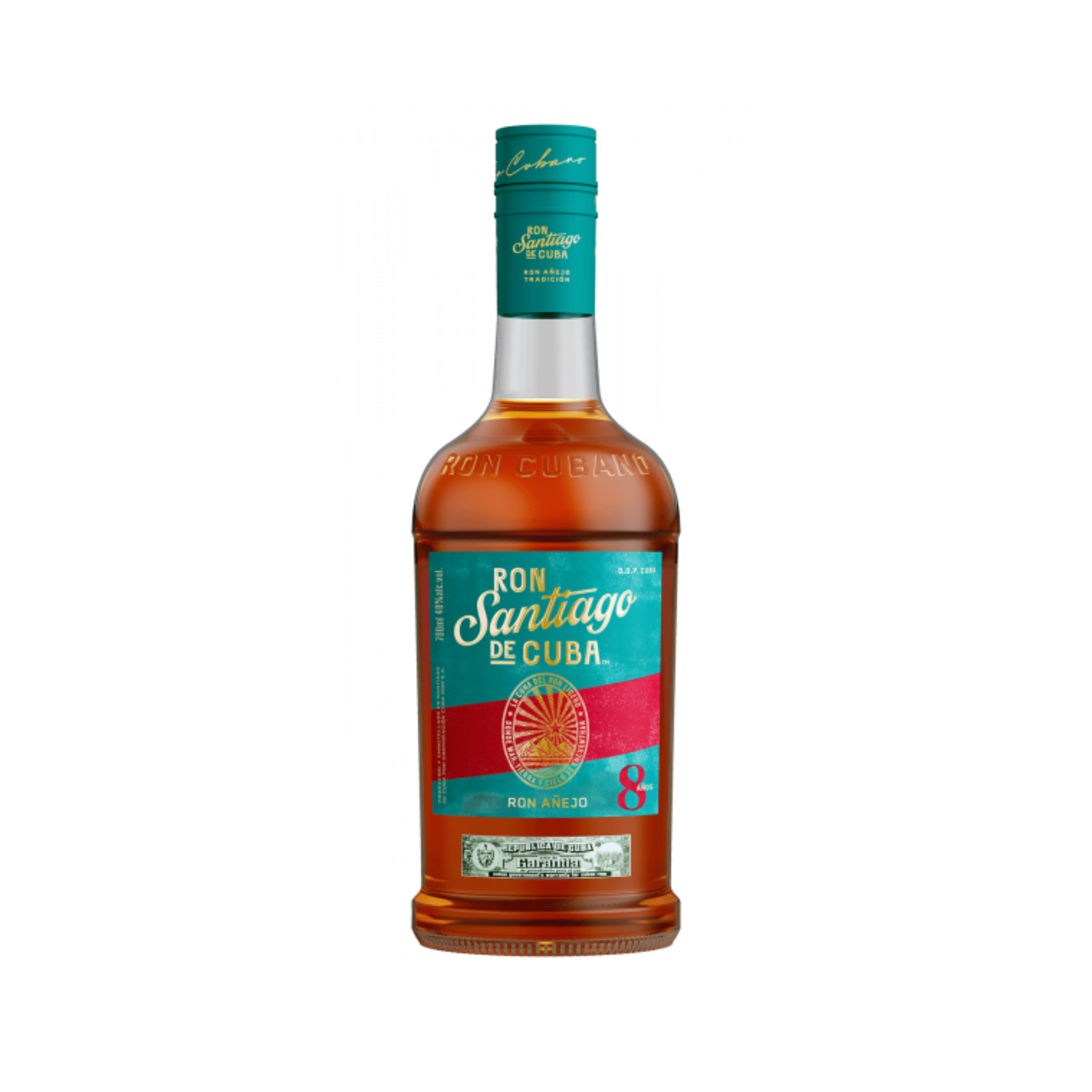 RUM SANTIAGO DE CUBA 8 ANNI 70 cl
