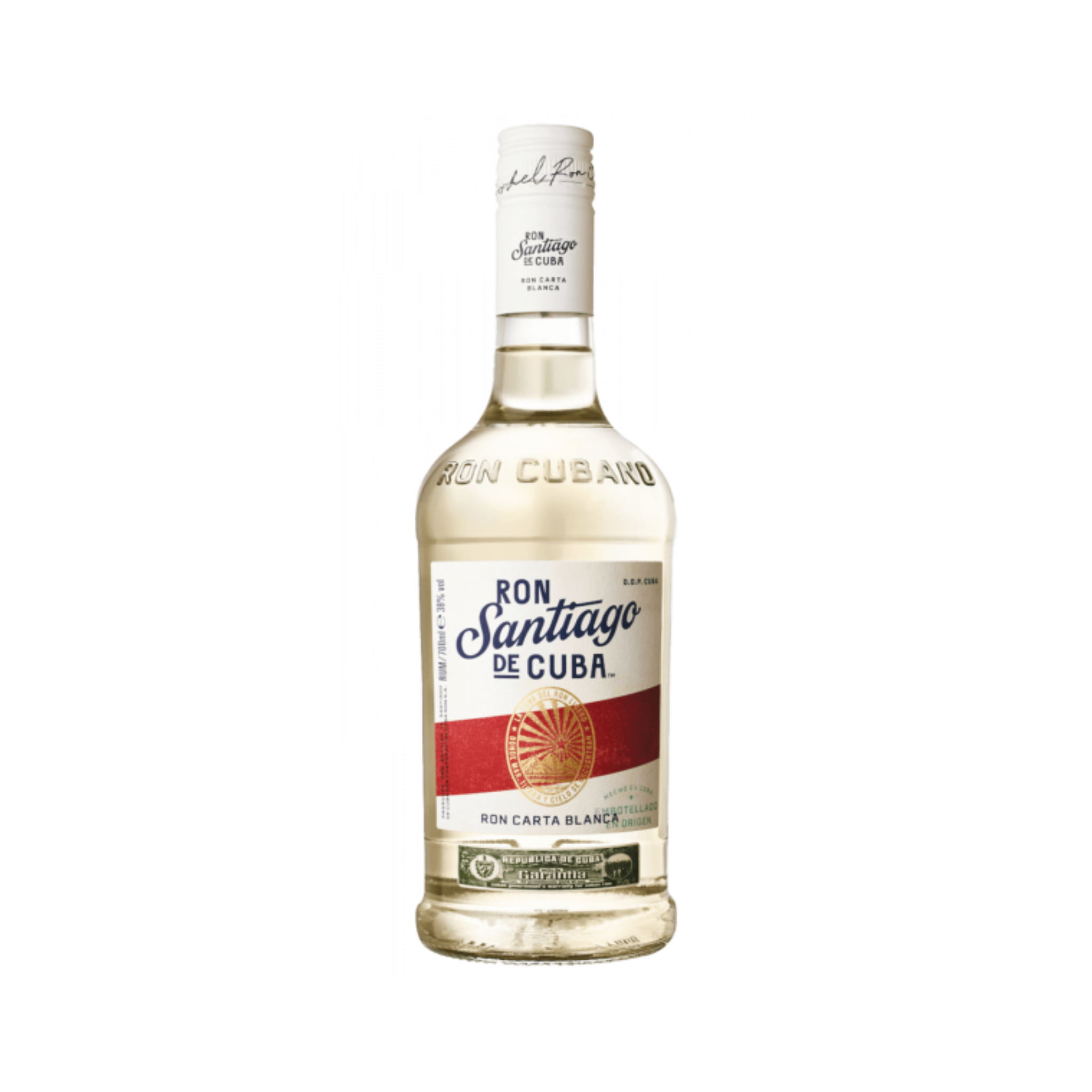 RUM SANTIAGO DE CUBA CARTA BLANCA 70 cl