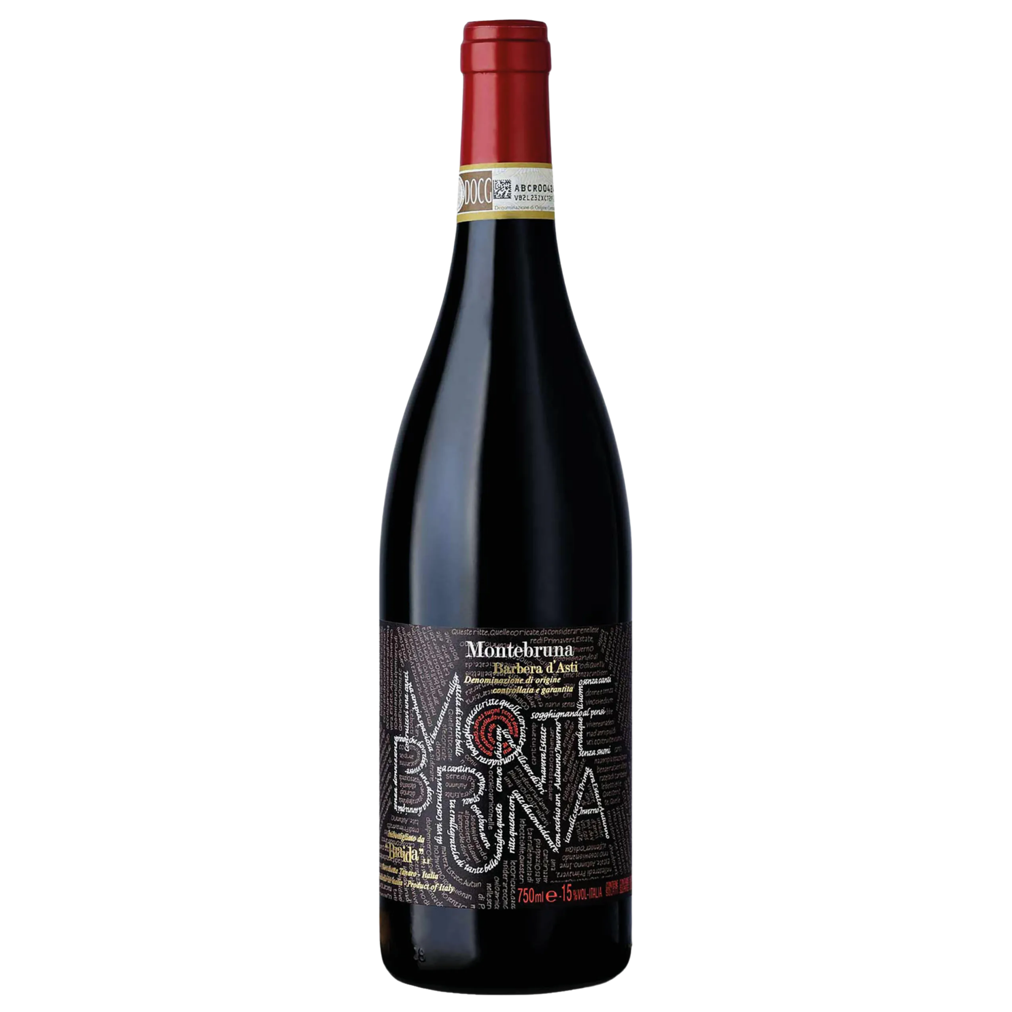 MONTEBRUNA 2021 BARBERA D'ASTI DOCG 75 CL