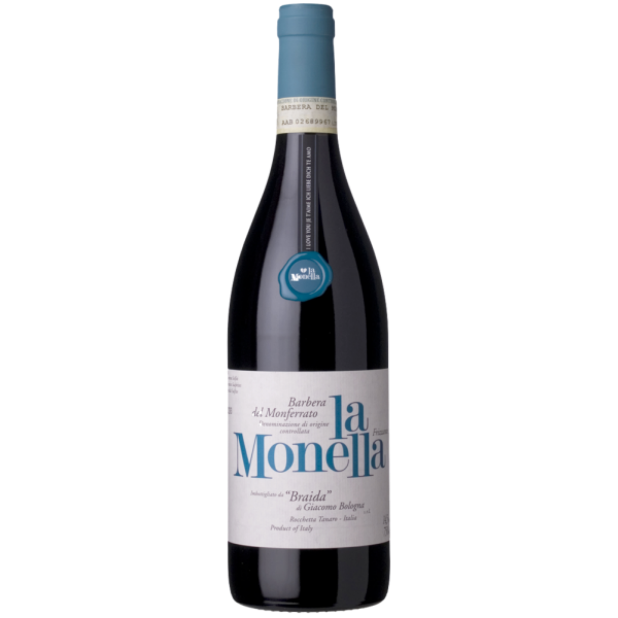 LA MONELLA 2024 BARBERA DEL MONFERRATO DOC FRIZZANTE 75 CL
