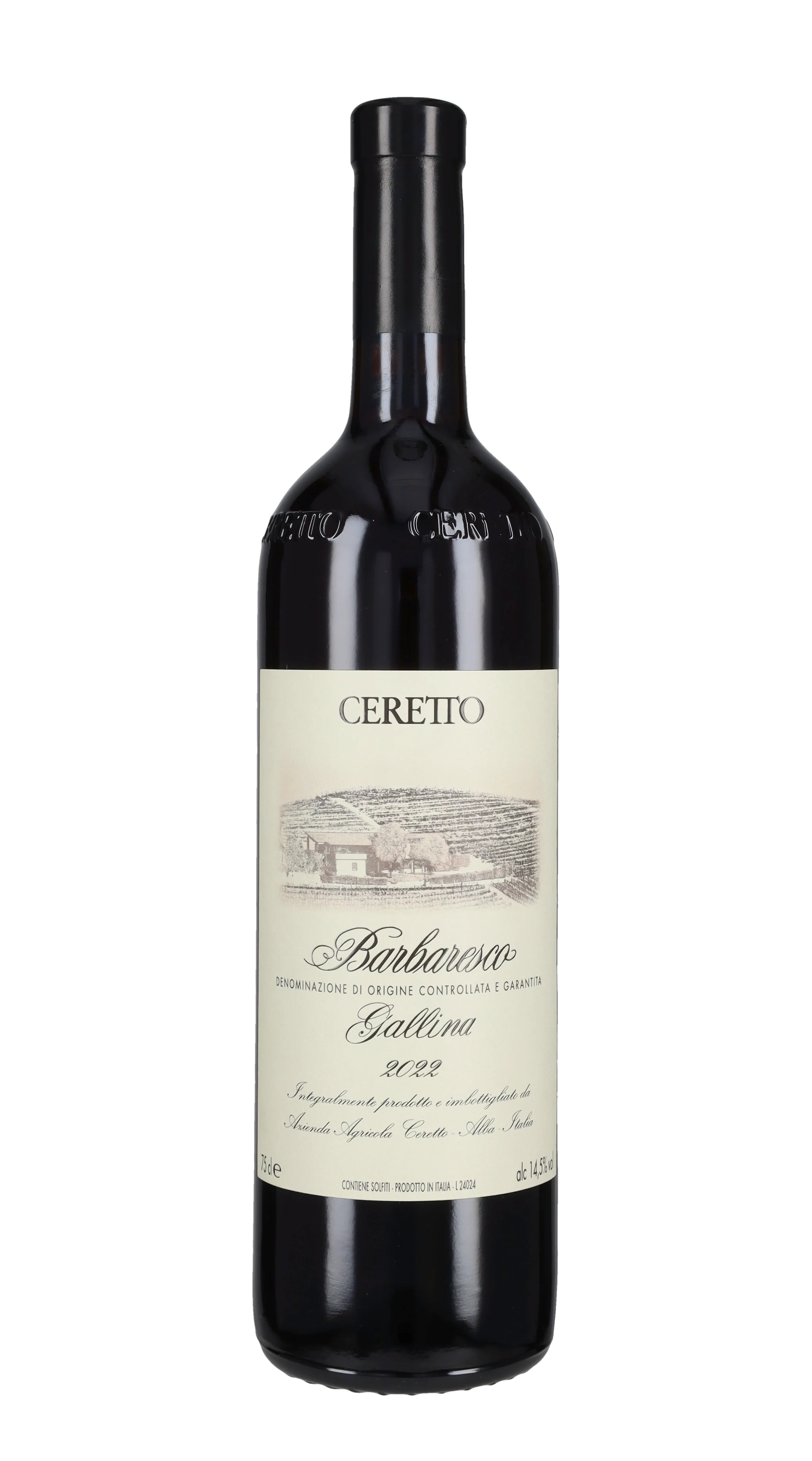 BARBARESCO 2022 BIO CERETTO 75 cl