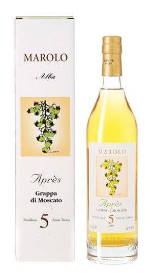 GRAPPA DI MOSCATO  APRES MAROLO 70 cl