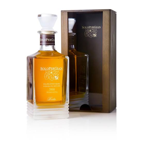 DISTILLERIA BERTA "SOLO PER GIAN "COFANETTO 0,70 LT