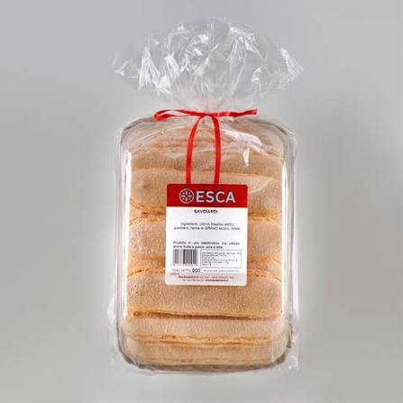 Esca Savoiardi da 250 gr vassoio