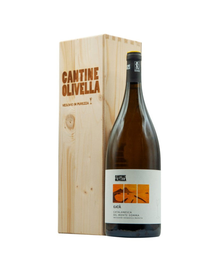 CANTINE OLIVELLA KATA' CATALANESCA DEL MONTE SOMMA 2025 1,5 LT CASSA LEGNO
