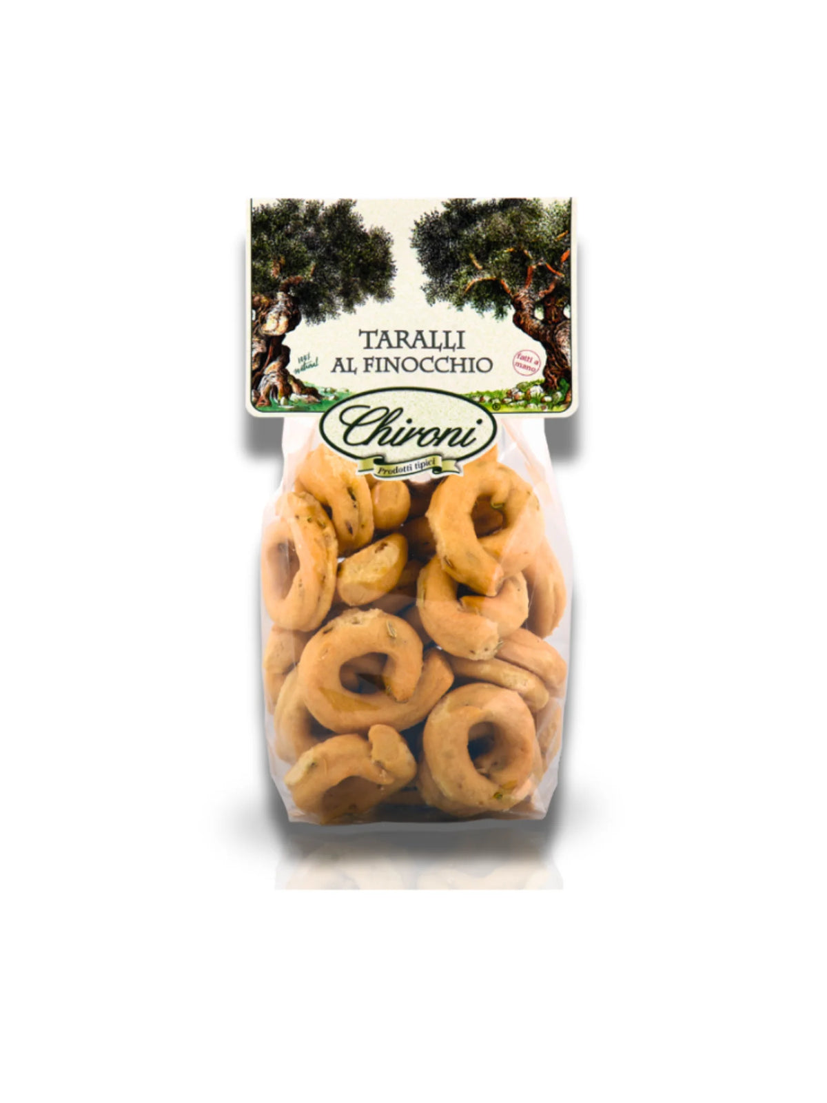 TARALLINI CHIRONI  AL  FINOCCHIETTO  FATTI A MANO 200 GR